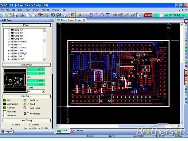Open source pcb layout software diptrace