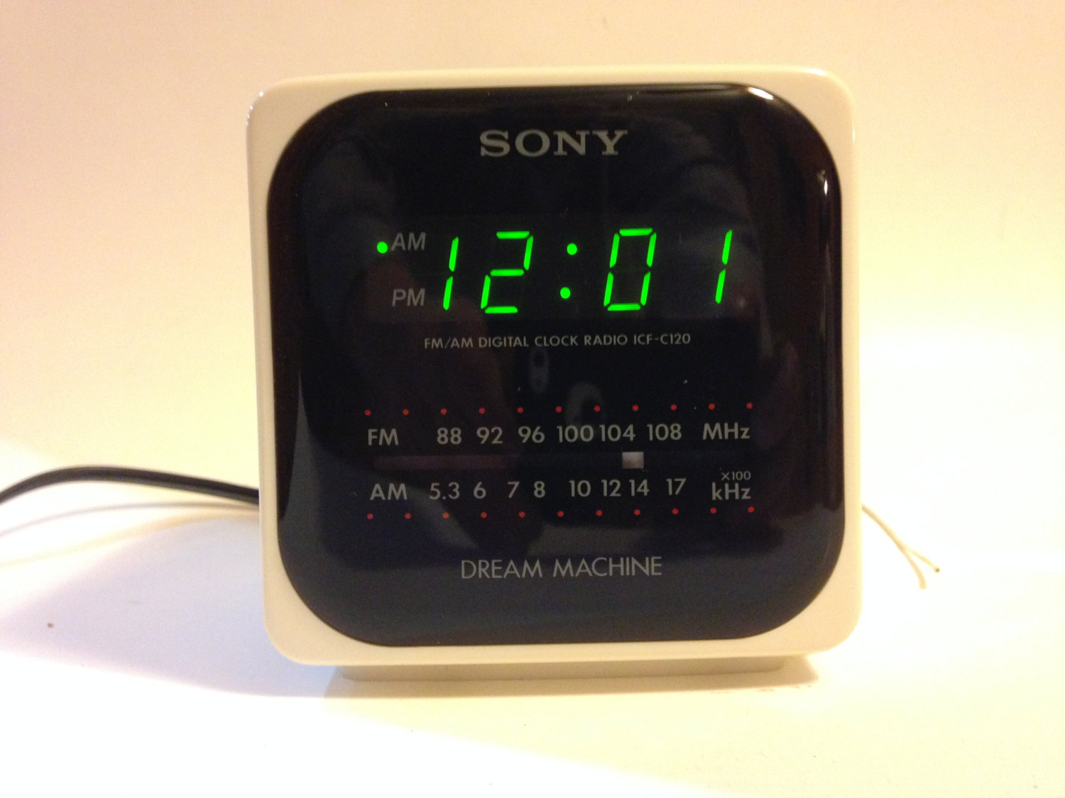 Sony cube clock radio instructions